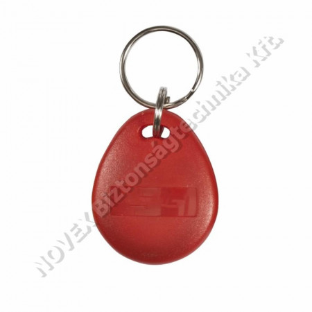 KÁRTYA - Yli - IDT-2000EM-RW-rd (2558) újraírható RFID tag - EM - piros