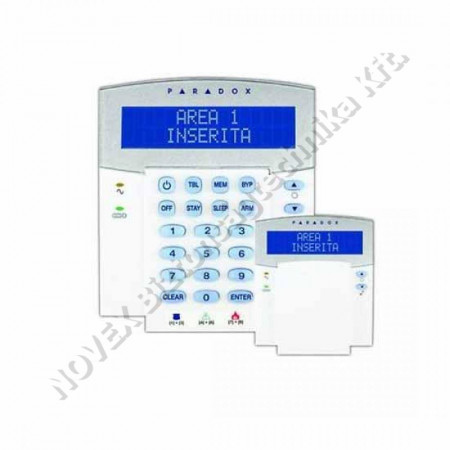 KEZELŐ - Paradox - K641R+ Szöveges LCD kezelőegység - EVO