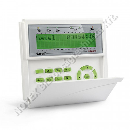 KEZELŐ- Satel - INT-KLCD-GR LCD kezelő INTEGRA központokhoz