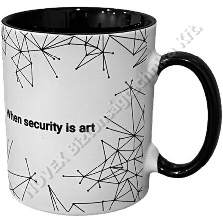 KIEGÉSZÍTŐ - Ajax - Cup with logo, füles porcelán bögre