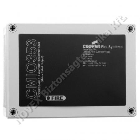 KIEGÉSZÍTŐ - Cooper - CMIO353 / MIO1240 címezhető 1 be - 1 ki  monitor és vezérlő 230V