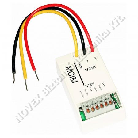 KIEGÉSZÍTŐ - Cooper - MCIM címezhető egy bemenetes felügyelt monitor modul, huroktáplált