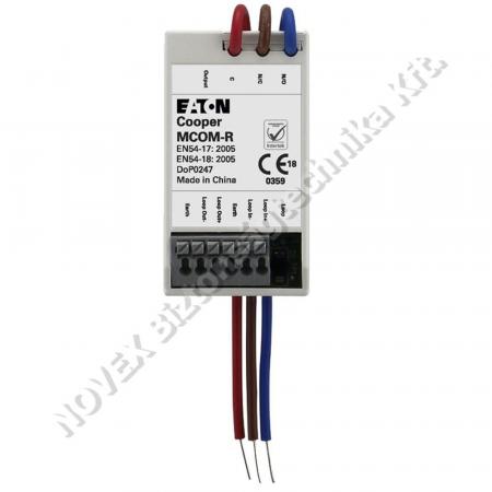 KIEGÉSZÍTŐ - Cooper - MCOM-R címezhető 1 Ki vezérlő modul NO/NC, huroktáplált, központi resettel