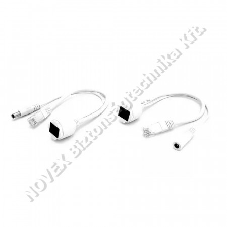 KIEGÉSZÍTŐ - Dahua - PoE-DC-injektor feladó és leválasztó pár