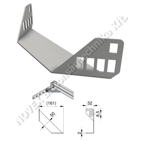 KIEGÉSZÍTŐ - Doco - 235022 HOME sarok keresztmerevítő