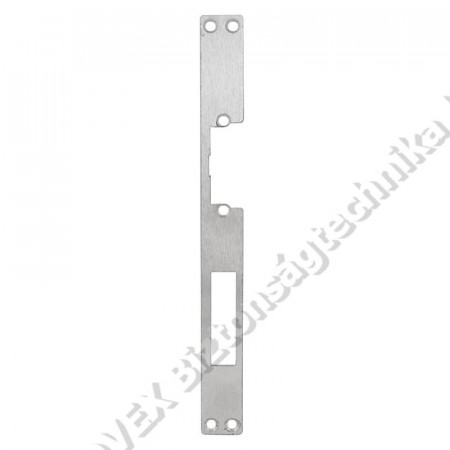 KIEGÉSZÍTŐ - Dorcas - EZH-25-1.5X-L (4245) hosszú zárpajzs - INOX - 1.5mm vékony-balos