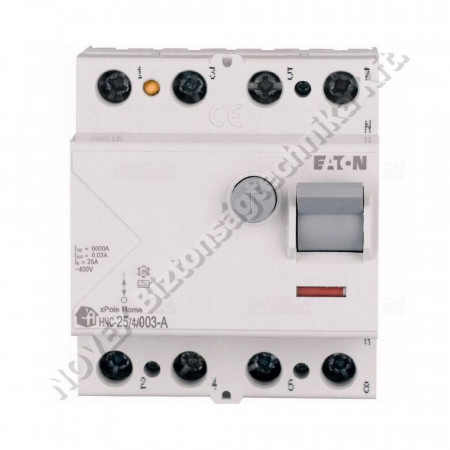 KIEGÉSZÍTŐ - Eaton - EAT194687 Fi relé 25/4-0,03 A 6kA