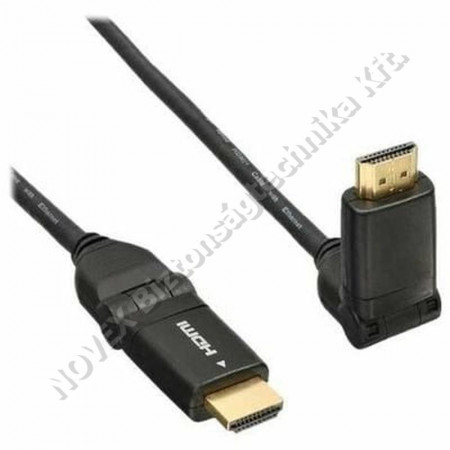 KIEGÉSZÍTŐ - Equip - HDMI 2.0kábel, apa/apa 4K660Hz, aranyozott, fekete 5m 119365