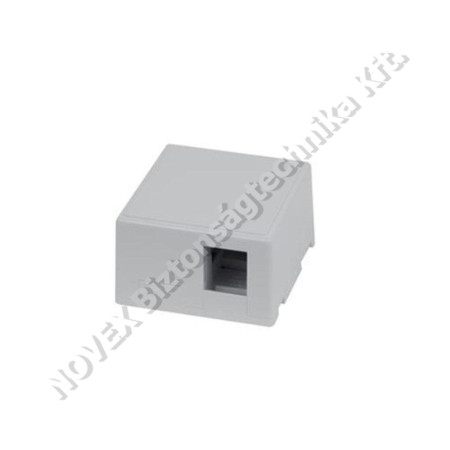 KIEGÉSZÍTŐ - Excel - Falon kívüli doboz 2 port üres (1+1vak) (100-021)