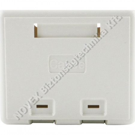 KIEGÉSZÍTŐ - Excel - Falon kívüli doboz 2 port UTP Cat5e aljzattal (100-003)