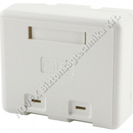 KIEGÉSZÍTŐ - Excel - Falon kívüli doboz 2 port UTP Cat6 aljzattal (100-007)