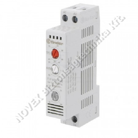 KIEGÉSZÍTŐ - Finder - Modul higrotermosztát 17,5x88,8x47,8mm