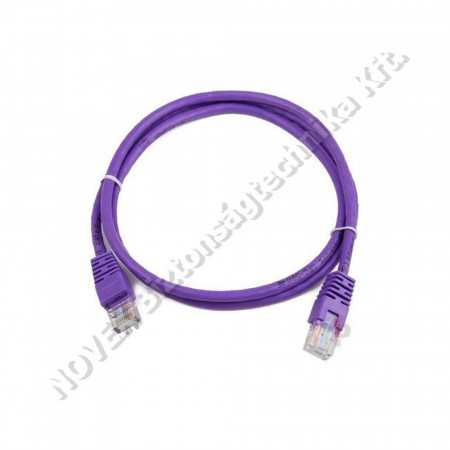 KIEGÉSZÍTŐ - Gembird - PP12-0.25M/V Cat5e U-UTP Patch cable 0,25m lila