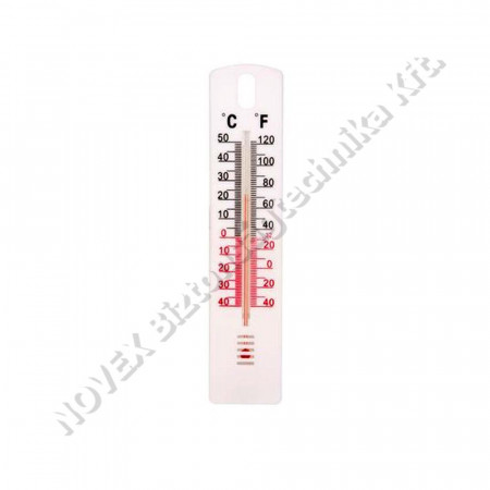 KIEGÉSZÍTŐ - Globiz - Műanyag hőmérő kül- és beltéri 20cm (11499B)