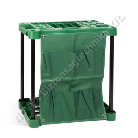 KIEGÉSZÍTŐ - Globiz - Műanyag kerti szerszámtartó - falra szerelhető (11328)