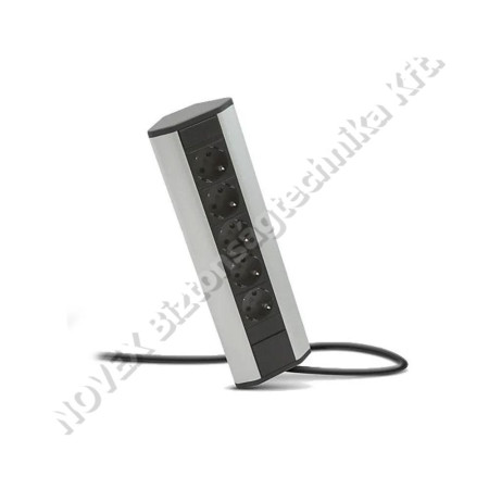 KIEGÉSZÍTŐ - Globiz - Sarokelosztó - 5x250V,16A - alumínium ház (20482)