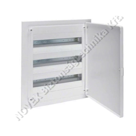 KIEGÉSZÍTŐ - Hager - HAGVF318PD lakáselosztó süllyesztett 54 modulos elosztó szekrény fehér