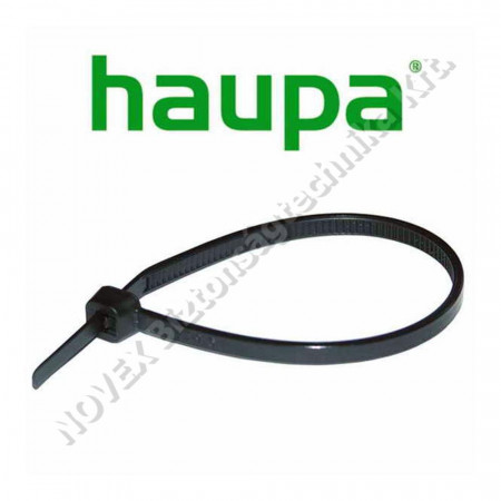 KIEGÉSZÍTŐ - Haupa - Kábelkötegelő 250x4,8 fekete, UV-álló 262618