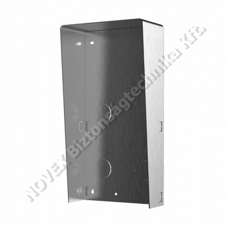 KIEGÉSZÍTŐ - Hikvision-DS-KABD8003-RS2 Társasházi IP video-kaputelefon esővédő keret,2 modulos verz.