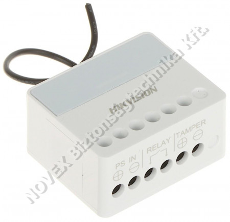 KIEGÉSZÍTŐ - Hikvision - DS-PM1-O1L-WE Relé modul AXPro központokhoz, 868 MHz, 7 VDC-24 VDC