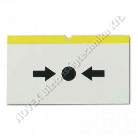 KIEGÉSZÍTŐ - Kac - PS226 műanyag benyomólap kézi jelzésadóhoz