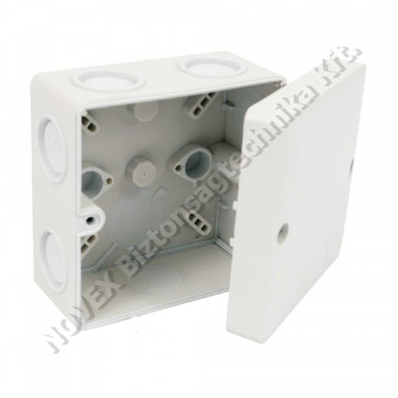 KIEGÉSZÍTŐ - Kopos - 81x81x54 világosszürke IP66 halogénmentes, UV-álló, KSK 80 KA