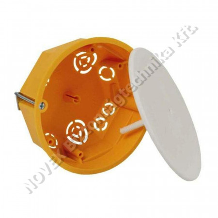 KIEGÉSZÍTŐ - Kopos - KOPKO97LDNA gipszkarton kötődoboz kerek,104mm,55mm mély,fedéllel