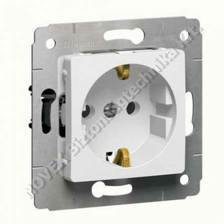 KIEGÉSZÍTŐ - Legrand - Cariva dugalj 2P+F(GYV) biztonsági zsalus fehér (773621)