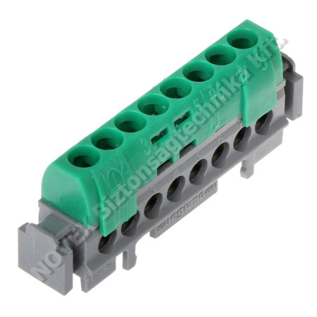 KIEGÉSZÍTŐ - Legrand - LEG004832 elosztókapocs teljesen szig. 75mm zöld 1,5-16mm1 kim.