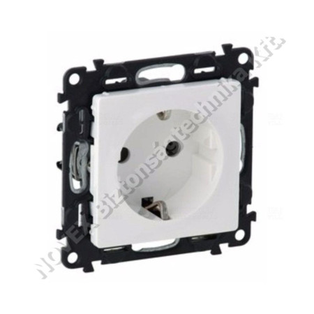 KIEGÉSZÍTŐ - Legrand - LEG753121 Valena Life 2P+F aljzat,rugós fehér