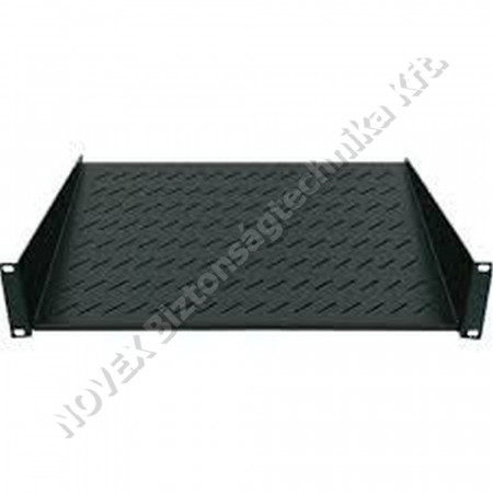 KIEGÉSZÍTŐ - Manhattan -  Polc 19\" 1U, konzolos, 150mm mély ,fekete (712491)