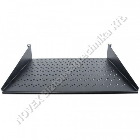 KIEGÉSZÍTŐ - Manhattan - Rack polc 19\", 2U, konzolos, 400mm mély, fekete (712514)