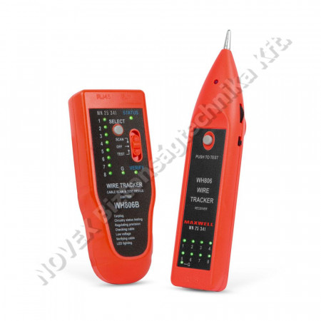 KIEGÉSZÍTŐ - Maxwell - Kábelteszter kábelkereső RJ11/12/45-höz (25341)