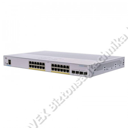 KIEGÉSZÍTŐ - N/A - CISCO switch CBS350-24P-4G-EU