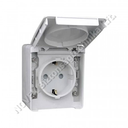 KIEGÉSZÍTŐ - N/A - EFAPEL 48132 CCZ WAT48 dugalj 2P+F, 16A, szürke