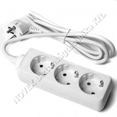 KIEGÉSZÍTŐ - N/A - Elosztó 3as 3x1,5mm - 5.0m