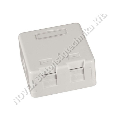 KIEGÉSZÍTŐ - N/A - Falon kívüli doboz 2port üres - EF (990-0056)