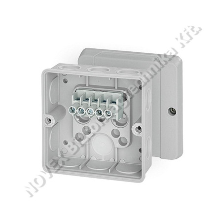 KIEGÉSZÍTŐ - N/A - GMHB9025 kötődoboz falon kívüli sorkapoccsal 80x80x50mm IP65 vízmentes sima old.