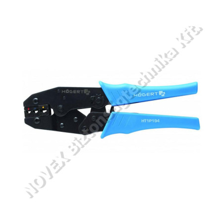 KIEGÉSZÍTŐ - N/A - HÖGERT HT1P194 krimpelőfogó szigetelt szemes saruhoz 0,5-0,6mm2