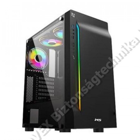 KIEGÉSZÍTŐ - N/A - MS Armor V300 Gaming Window Black