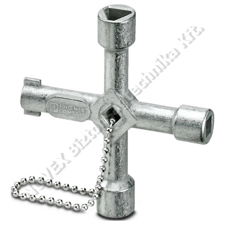 KIEGÉSZÍTŐ - N/A - PHC1203149 Kapcsolószekrény-kulcs USS 4, Phoenix Contact