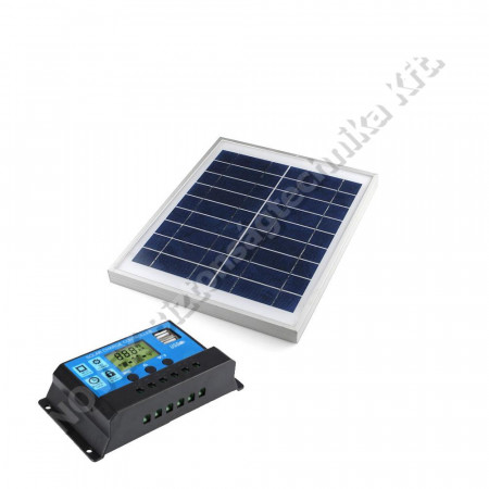 KIEGÉSZÍTŐ - N/A - Poly solar panel töltésvezérlővel 60W