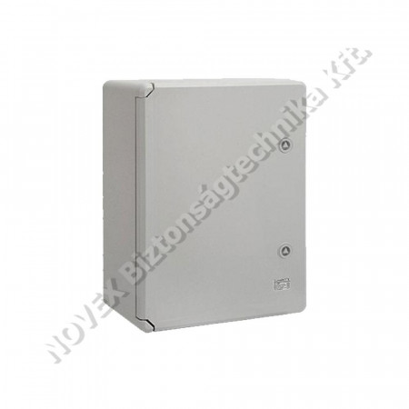 KIEGÉSZÍTŐ - N/A - UVPB-3525 350x250x150mm IP65 ABS műa. elosztószekrény teli tető UV álló