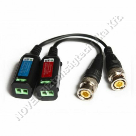 KIEGÉSZÍTŐ - Nestron - Balun GL218-C 1 csatornás passzív koax /UTP átalakító/ földhurok leválasztó