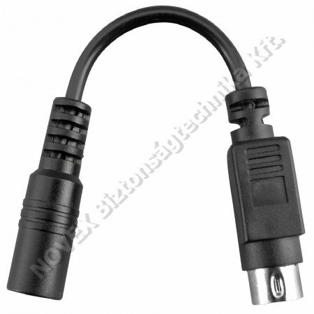 KIEGÉSZÍTŐ - Noname - ML517  CSATLAKOZÓ Tápcsatlakozó DVR-ekhez, DIN 4 pin/2.1/5.5csatlakozó