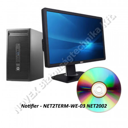 KIEGÉSZÍTŐ - Notifier - NET2TERM-WE-03 NET2002 MINI PC, MONITORRAL EGÉR,BILL,SSD,WINE