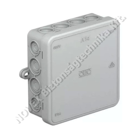 KIEGÉSZÍTŐ - Obo - Kötődoboz 100x100x38 A14 hófehér (2000390)