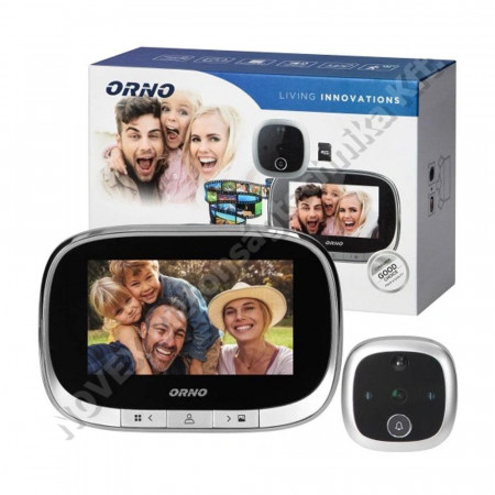 KIEGÉSZÍTŐ - Orno - ORWIZ1109 elektronikus ajtótekintő