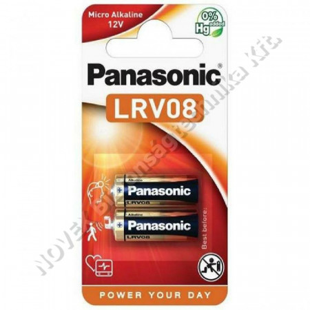 KIEGÉSZÍTŐ - Panasonic - 12V LRV08L/2BP Alkáli 2 db/cs