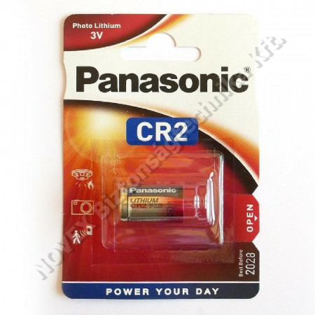 KIEGÉSZÍTŐ - Panasonic - 3V CR2 Lítium fotóelem 1 db/cs